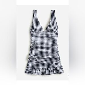 BNWT J. Crew Ruched Swim Dress